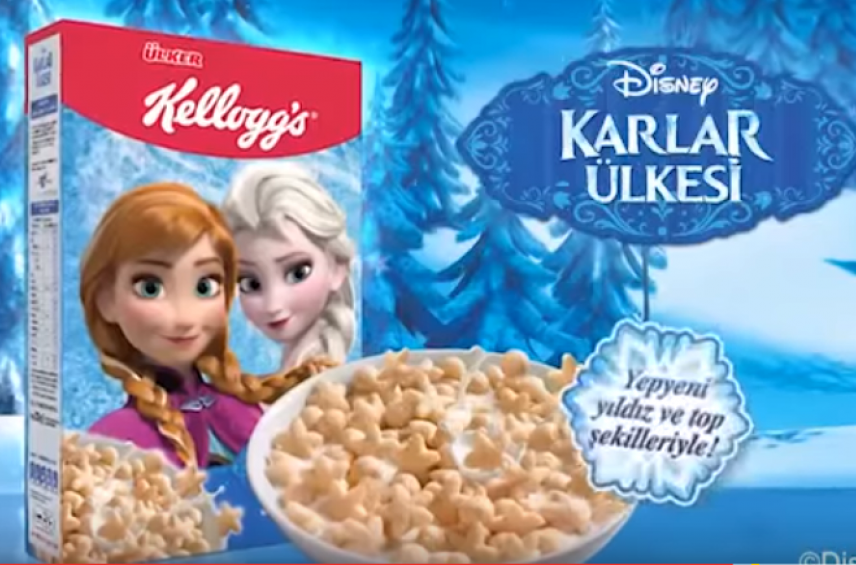 Karlar Ülkesi Artık Ülker Kellog's Paketlerinde!