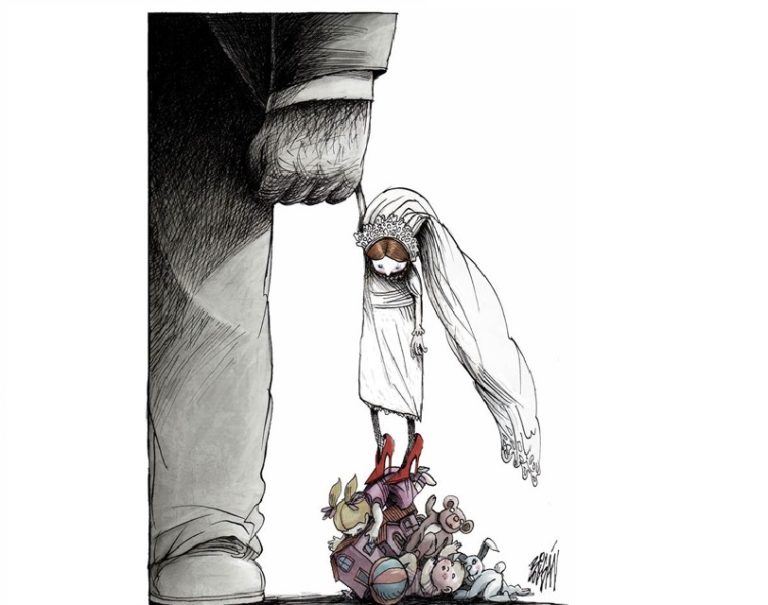 Çocuk gelin yoktur çocuk tecavüzü vardır!